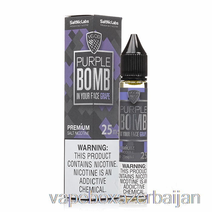 Vape Azerbaijan Purple Bomb - VGOD Salts - 30mL 25mg